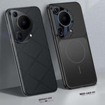 For Huawei Pura 70 Pro / Pura 70 Pro+ Case Transform to for iPhone 17 Pro Matte PC Phone Cover Magnetic Case