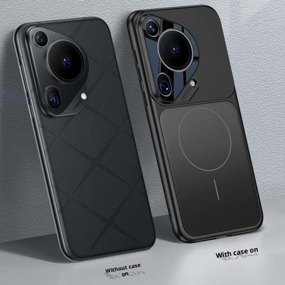 For Huawei Pura 70 Pro / Pura 70 Pro+ Case Transform to for iPhone 17 Pro Matte PC Phone Cover Magnetic Case