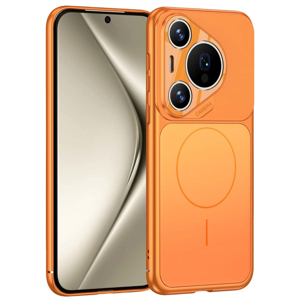 For Huawei Pura 70 Pro / Pura 70 Pro+ Case Transform to for iPhone 17 Pro Matte PC Phone Cover Magnetic Case