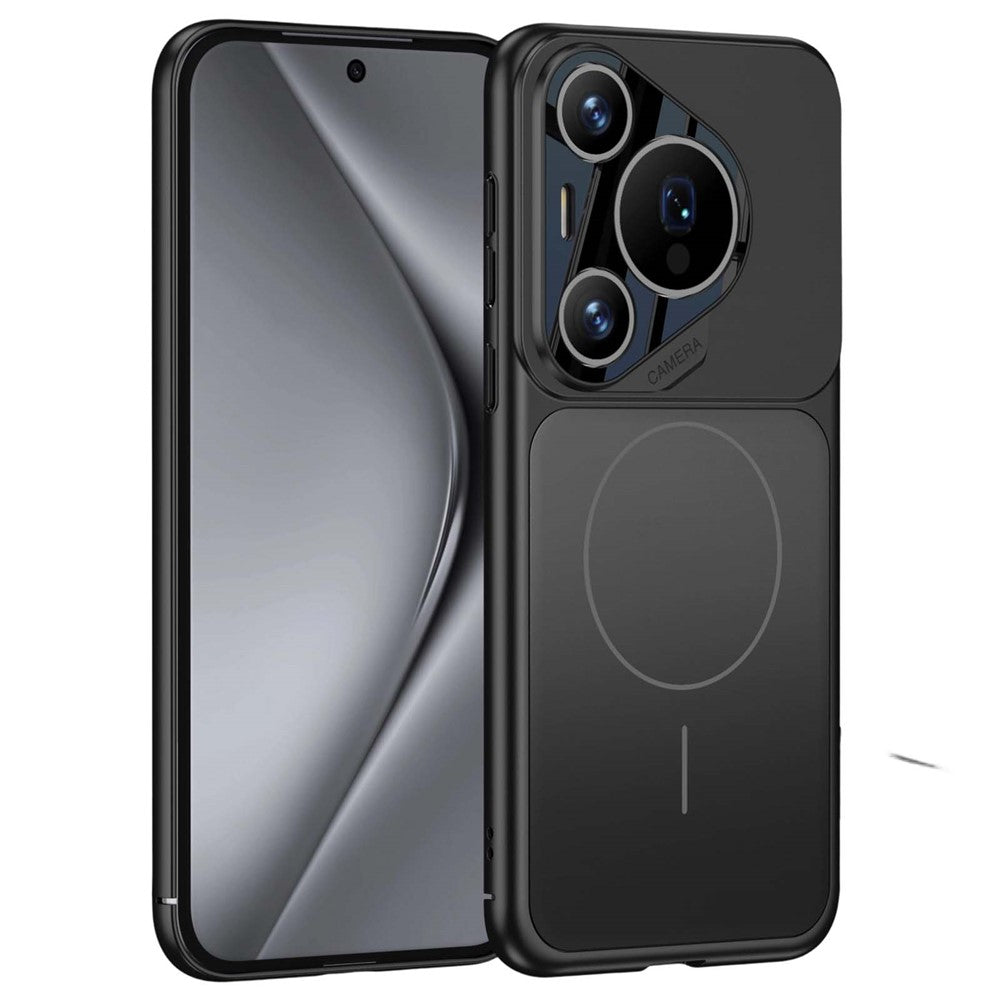 For Huawei Pura 70 Pro / Pura 70 Pro+ Case Transform to for iPhone 17 Pro Matte PC Phone Cover Magnetic Case