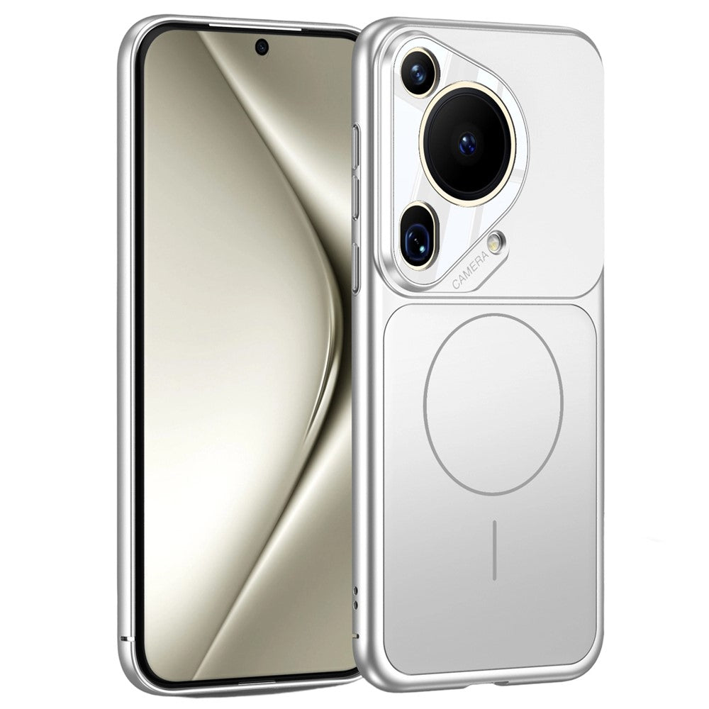 For Huawei Pura 70 Ultra Case Transform to for iPhone 17 Pro Matte PC Phone Cover Magnetic Case