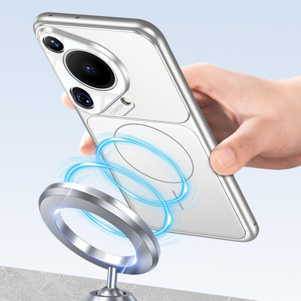 For Huawei Pura 70 Case Transform to for iPhone 17 Pro Matte PC Phone Cover Magnetic Case