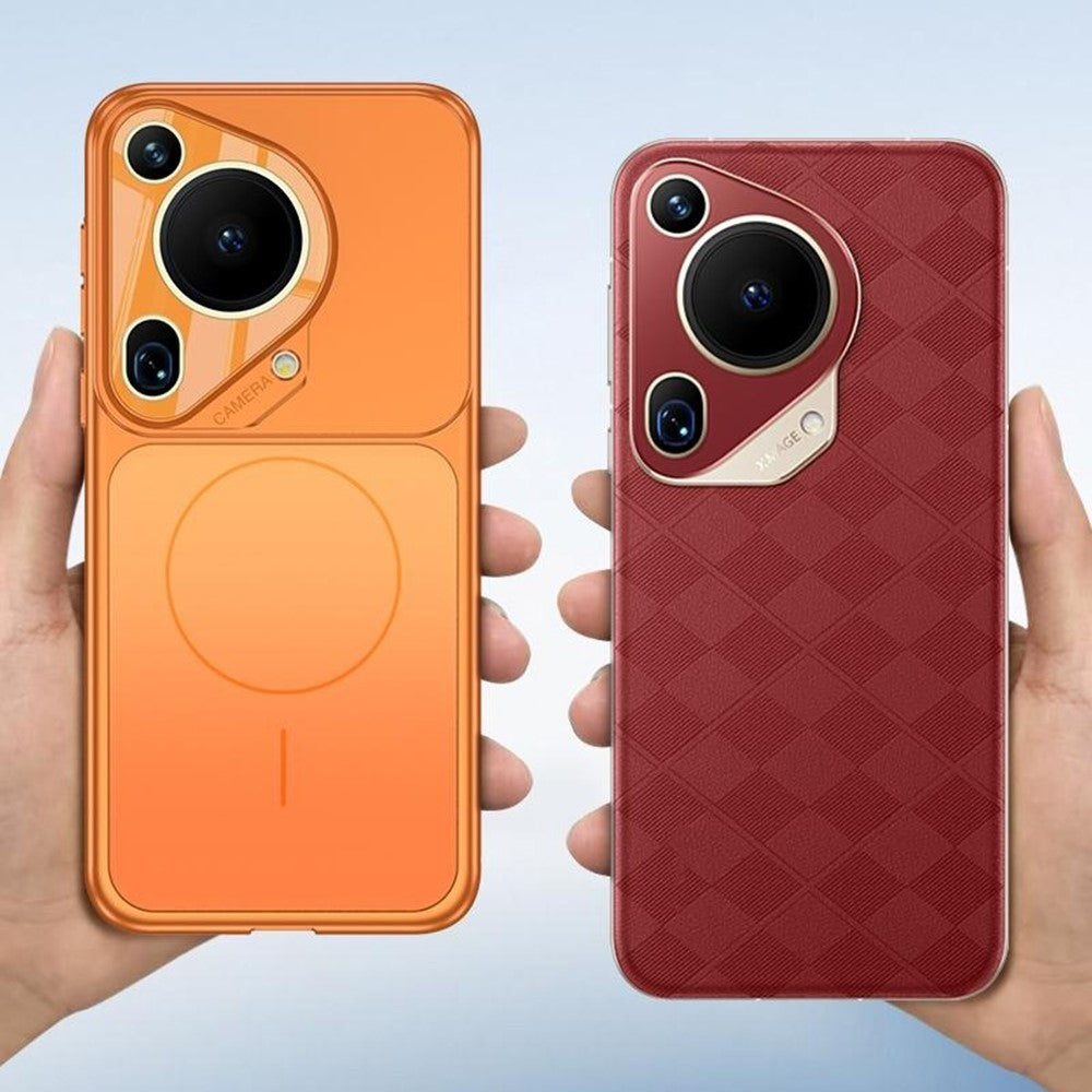 For Huawei Pura 70 Case Transform to for iPhone 17 Pro Matte PC Phone Cover Magnetic Case
