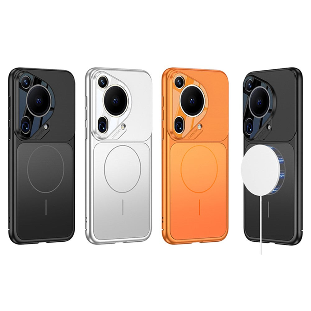 For Huawei Pura 70 Case Transform to for iPhone 17 Pro Matte PC Phone Cover Magnetic Case