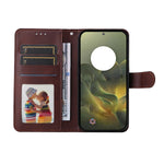 ENKAY HAT PRINCE For Motorola Edge 70 5G PU Leather Wallet Case Phone Stand Cover with 9H Tempered Glass