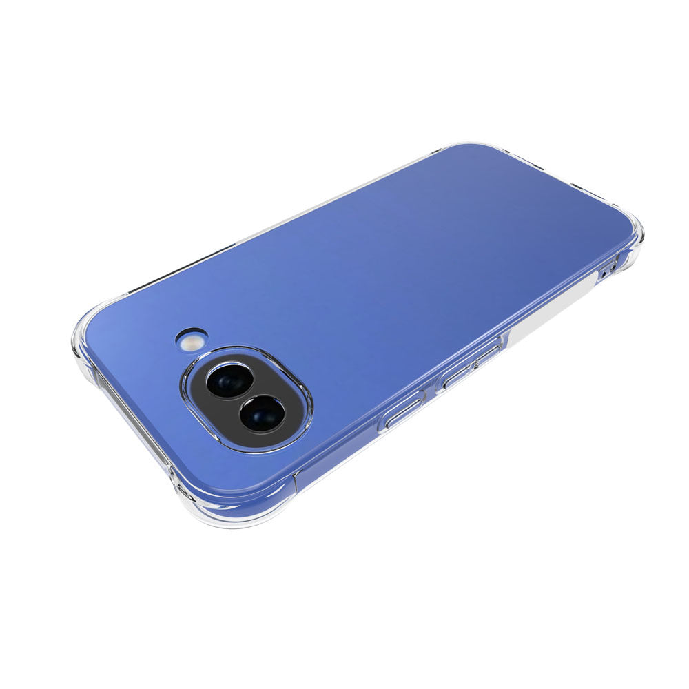 WANLONFENG For Google Pixel 10a Clear TPU Case  TM Series 2.0mm Phone Back Cover
