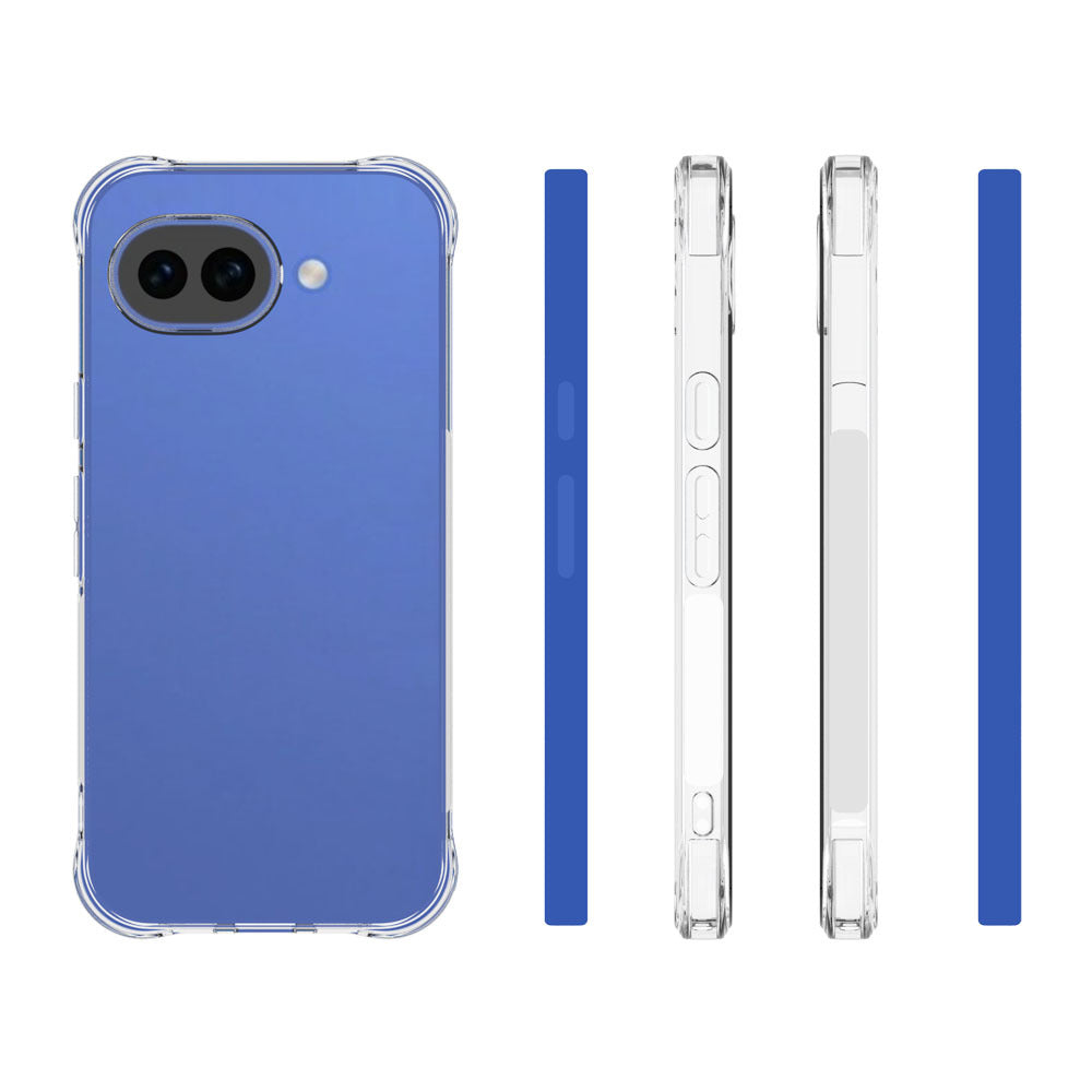 WANLONFENG For Google Pixel 10a Clear TPU Case  TM Series 2.0mm Phone Back Cover