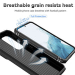 For Samsung Galaxy S23 Back Case, Slide Camera Protector Design Shockproof PC + TPU Protective Phone Cover with Metal Ring Kickstand