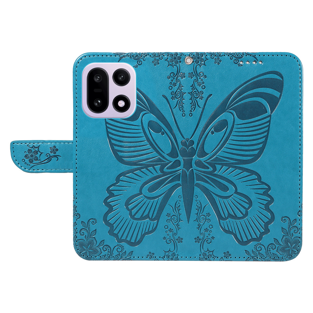 For OnePlus 15 5G Case Butterfly Pattern PU Leather Folio Flip Phone Cover