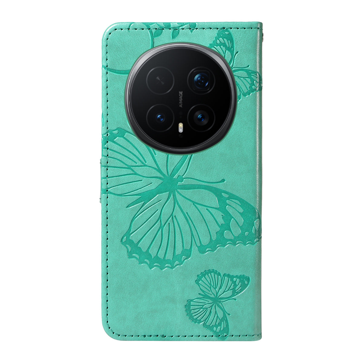 For Honor Magic8 Pro 5G Wallet Case Floral Butterfly Imprinted Leather Phone Cover Stand