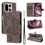 OnePlus 15 5G Plånboksfodral Blommigt Fjärilspräglat Läderfodral mobilfodral Stativ