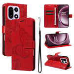 OnePlus 15 5G Plånboksfodral Blommigt Fjärilspräglat Läderfodral mobilfodral Stativ