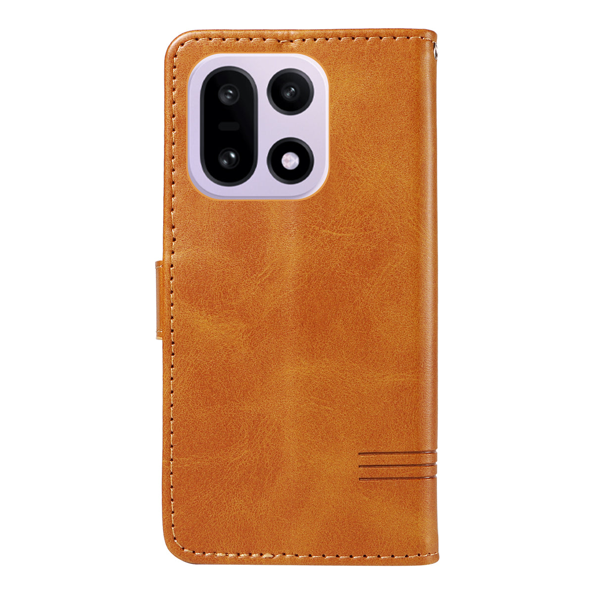 OnePlus 15 5G Plånboksfodral T-formade linjer Lädermobilfodral Stativ