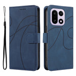 OnePlus 15 5G plånboksfodral lädermobilfodral med stativ med böjd linjedesign
