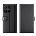 For Xiaomi 17 Case Genuine Split Leather Phone Cover with Wallet Stand