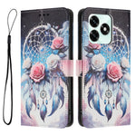 For Honor X5c 4G / Honor X5c Plus 4G Pung Etui Mønstertryk PU Læder Telefoncover med Snor