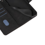 For Honor Magic8 5G Wallet Case Leather Phone Cover Stand with Curved Line Design