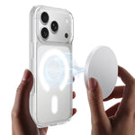iPhone 17 Pro C-Format Skal MagSafe TPU/Akryl - Genomskinligt