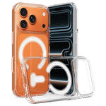 iPhone 17 Pro Max C-Format Skal MagSafe TPU/Akryl - Genomskinligt