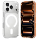 iPhone 17 Pro Max C-Format Skal MagSafe TPU/Akryl - Genomskinligt