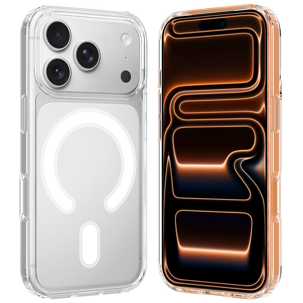 iPhone 17 Pro Max C-Format Skal MagSafe TPU/Akryl - Genomskinligt