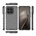 For Xiaomi 15T Case PC + TPU Phone Cover Honeycomb Shape