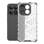 For Xiaomi 15T Case PC + TPU Phone Cover Honeycomb Shape