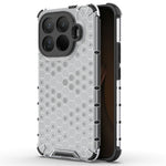 For Xiaomi 15T Pro Case PC + TPU Phone Cover Honeycomb Shape