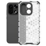 For OnePlus 15 5G Case PC + TPU Phone Cover Honeycomb Shape