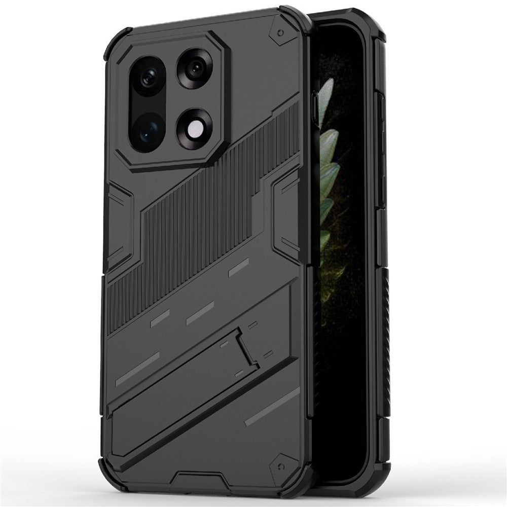 OnePlus 15 5G-skal PC + TPU stötsäkert mobilskal med stöd