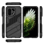 Til OnePlus 15 5G Cover PC + TPU Stødabsorberende Telefoncover med Støttefod