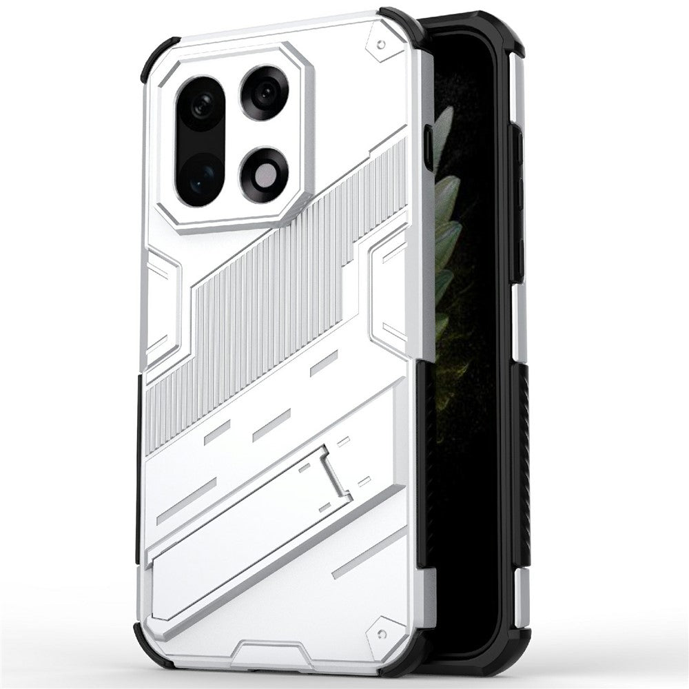 Til OnePlus 15 5G Cover PC + TPU Stødabsorberende Telefoncover med Støttefod