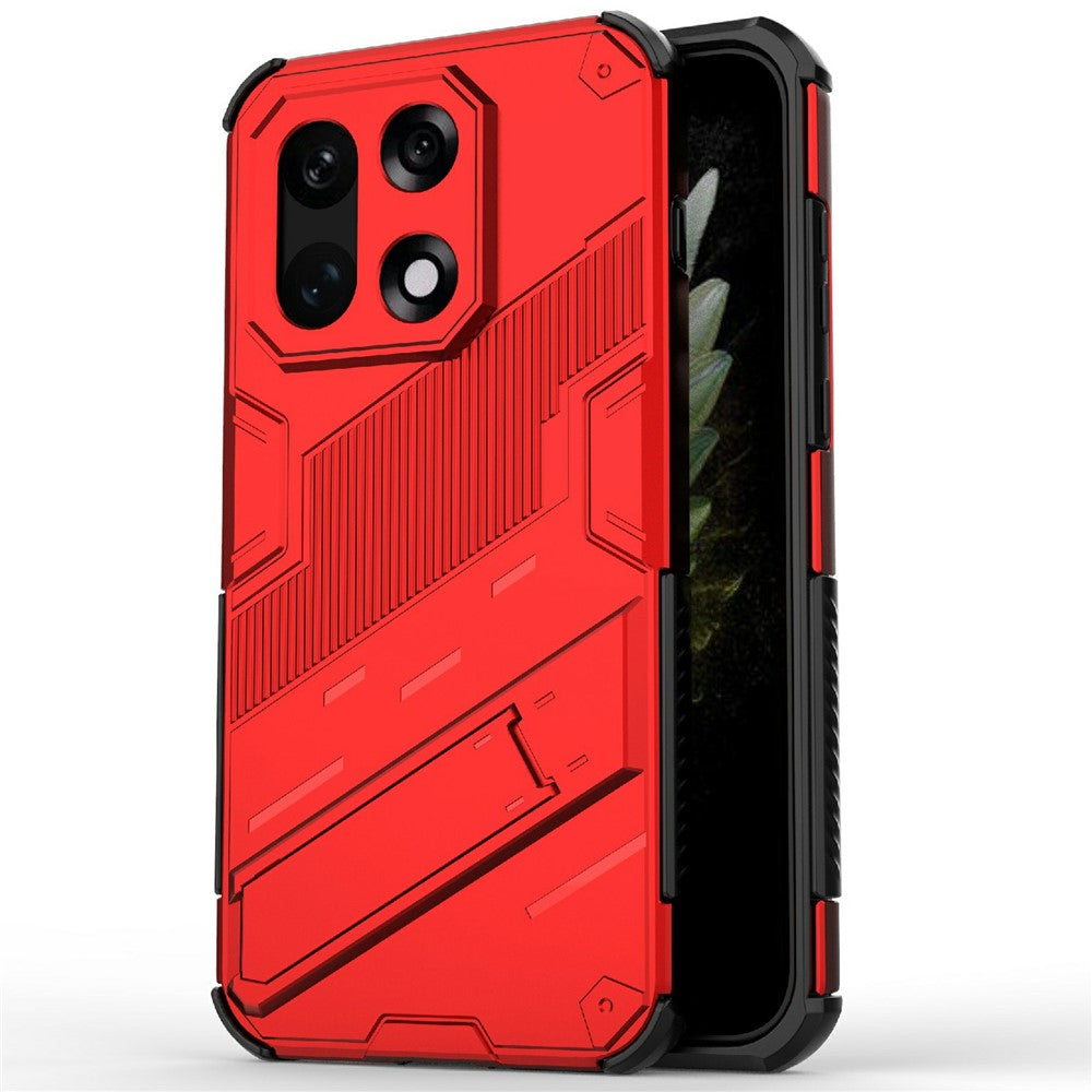 OnePlus 15 5G-skal PC + TPU stötsäkert mobilskal med stöd