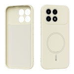 ABEEL For Xiaomi Redmi K90 5G / Poco F8 Pro 5G Magnetic Case Skin Touch Liquid Silicone Phone Back Cover