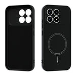 ABEEL For Xiaomi Redmi K90 5G / Poco F8 Pro 5G Magnetic Case Skin Touch Liquid Silicone Phone Back Cover