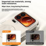Xiaomi 17 Pro flytande silikon magnetiskt skal stötsäkert mobilskydd med skärmskydd
