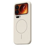 For Xiaomi 17 Pro Max Liquid Silicone Case Magnetic Case Shockproof Phone Cover with Screen Protector