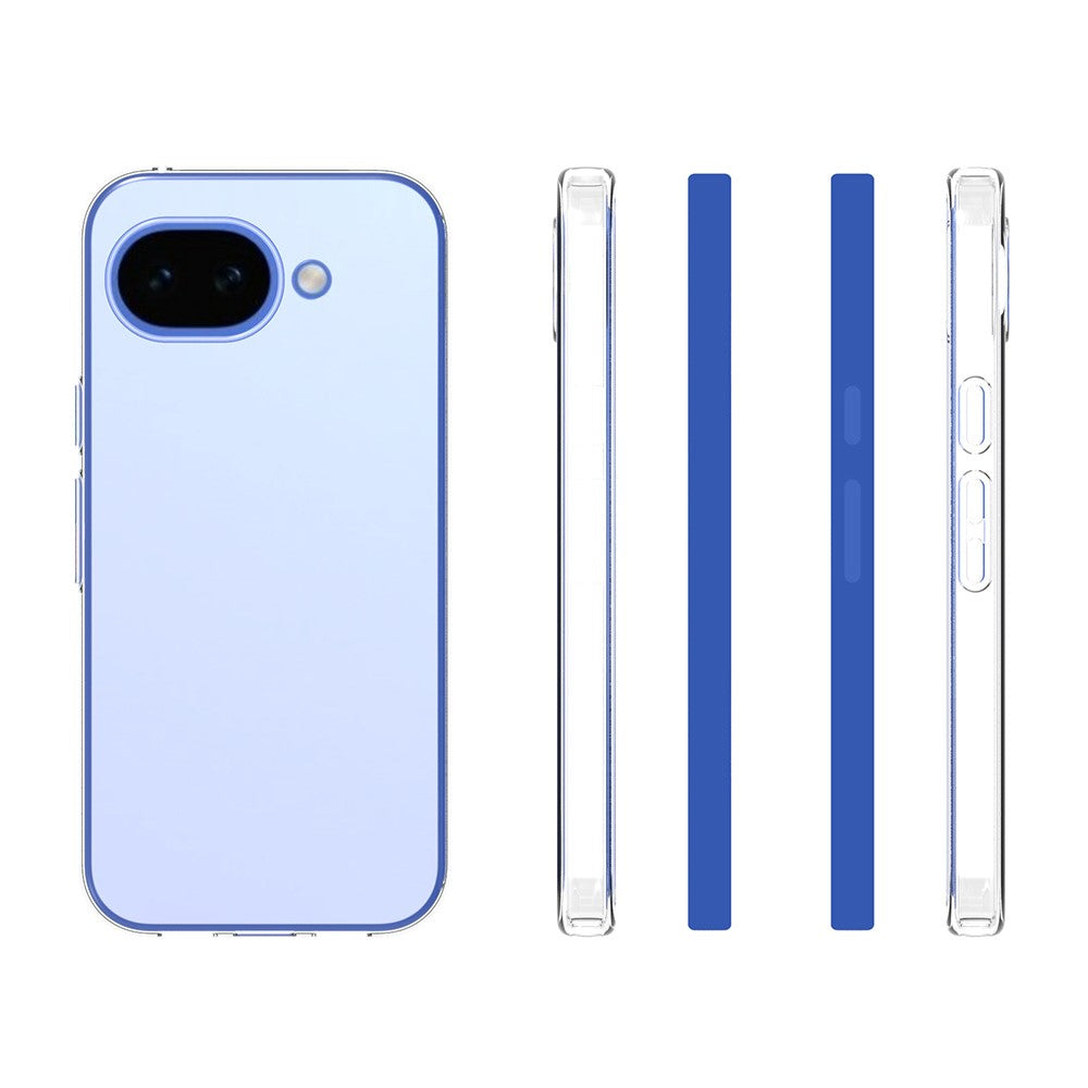 For Google Pixel 10a Case Watermark Resistant TPU Clear Phone Back Cover