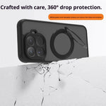For Xiaomi 15T Pro Kickstand Magnetic Case TPU PC Phone Shell with Screen Film