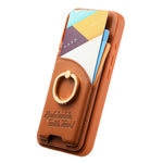 For Honor 400 Lite 5G Case Card Holder Rhinestone Ring Holder Kickstand Leather Back Phone Cover