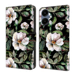 Til Samsung Galaxy A08 5G / A08 4G / A07 5G / A07 4G Cover, Foldbart Stativ, Tegnebog, Mønstertryk, PU Læder Flip Telefoncover