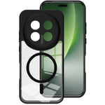 IMAK UX-9A For Honor Magic8 Pro 5G Clear Case Magnetic Case Tiny Airbag PC + TPU Phone Cover