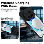 IMAK UX-9A For Honor Magic8 Pro 5G Clear Case Magnetic Case Tiny Airbag PC + TPU Phone Cover
