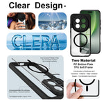 IMAK UX-9A For Honor Magic8 Pro 5G Clear Case Magnetic Case Tiny Airbag PC + TPU Phone Cover