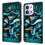 For Xiaomi Redmi 15C 4G (Global) (171mm)  /  Poco C85 4G (171mm) Case Foldable Stand Wallet Pattern Printing PU Leather Flip Phone Cover