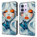 For Xiaomi Redmi 15C 4G (Global) (171mm)  /  Poco C85 4G (171mm) Case Foldable Stand Wallet Pattern Printing PU Leather Flip Phone Cover