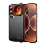 WANLONFENG For Xiaomi 17 Pro Max Case with Screen Film  LS Series Big Lens Hole Brushed Texture TPU Phone Cover