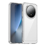 WANLONFENG For Honor Magic8 5G Case  MF Series TPU Acrylic Clear Phone Cover with Tempered Glass Film