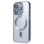 For iPhone 13 Pro Max Magnetic Case CD Veins Glass Lens Guard TPU Phone Back Cover