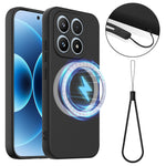 For Xiaomi 17 Case Magnetic Case Anti-Drop Liquid Silicone Phone Cover